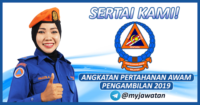 Pengambilan Jawatan Kosong Angkatan Pertahanan Awam APM 2019