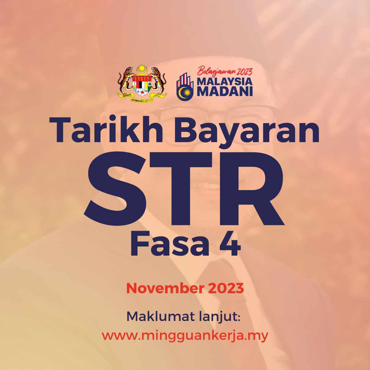 STR Fasa 4 Tarikh Bayaran & Senarai Penerima Yang Layak Mingguan Kerja