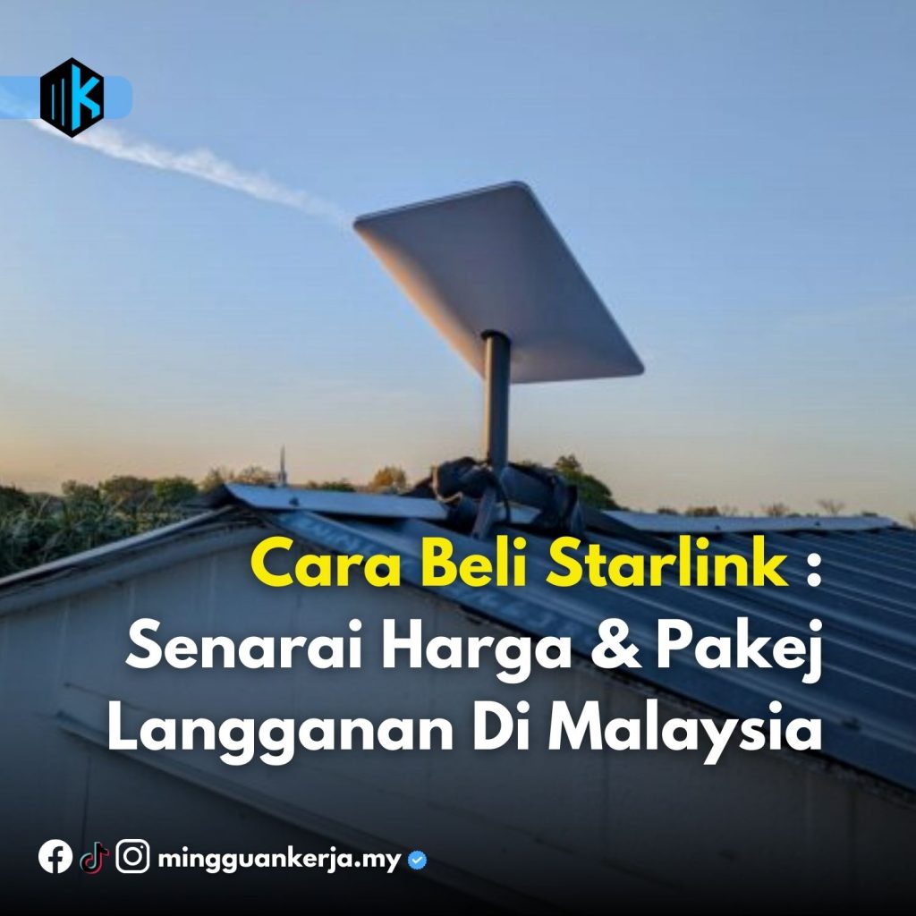 Cara Beli Starlink : Harga & Pakej Langganan