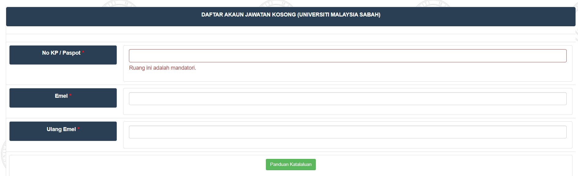 Jawatan Kosong Universiti Malaysia Sabah 2023/ 2024