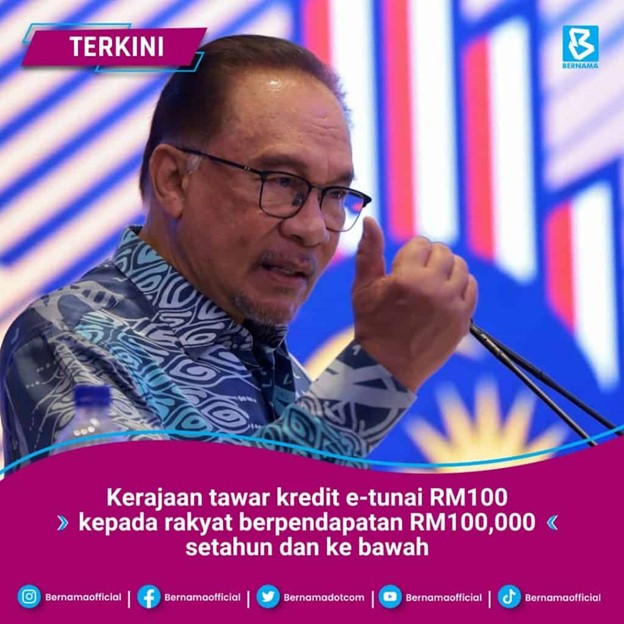 EWallet RM100 : Cara Mohon Kredit E-Tunai 2023 - Semakan Kerjaya