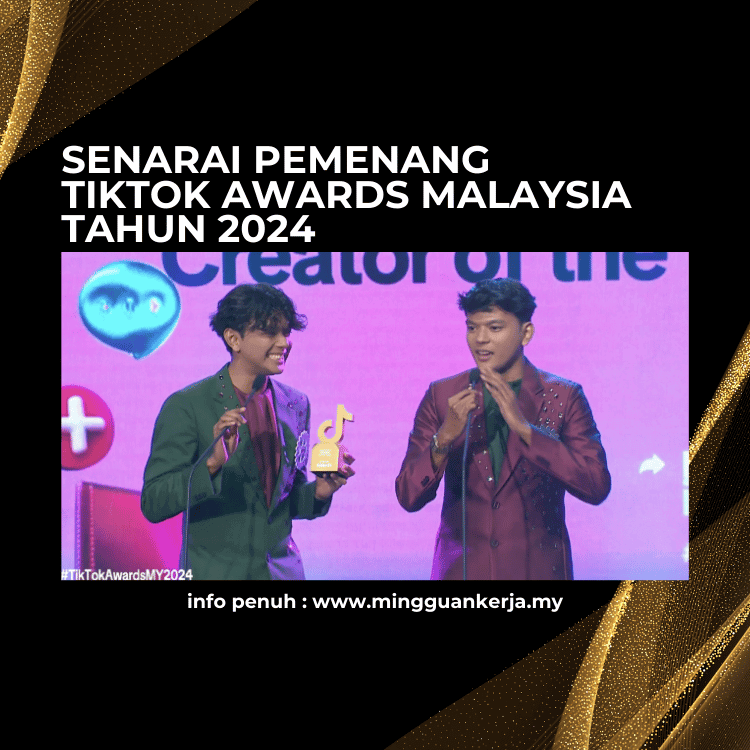 Senarai Pemenang TikTok Awards Malaysia 2024